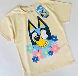 Remera Mangas corta diseño de Bluey