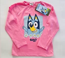 Mangas largas rosa diseño Bluey