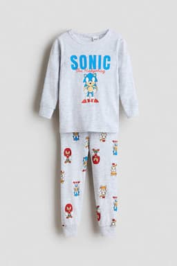 Pijama mangas largas de Sonic