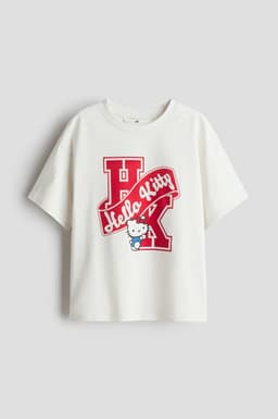 Camiseta oversize hello kitty
