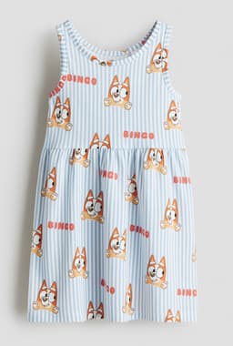 Vestido de Bingo de bluey y sus amigos