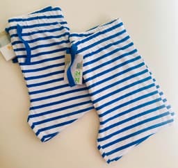 Shorts a rayas de algodón para niños
