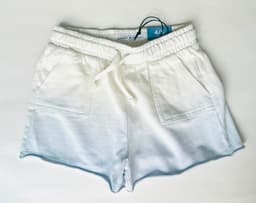 Shorts en degrade de algodón para niña