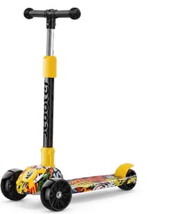 Monopatín plegable de 3 ruedas para niños