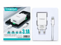 combo de cargador de pared y cable TREQA TQ-828