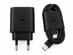 Combo original de cargador de pared y cable de datos Motorola TurboPower